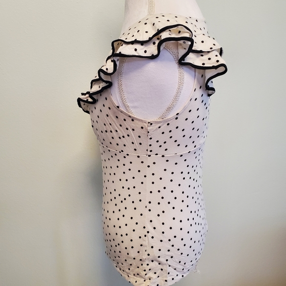 Elle polka dot ruffle top - Picture 3 of 8